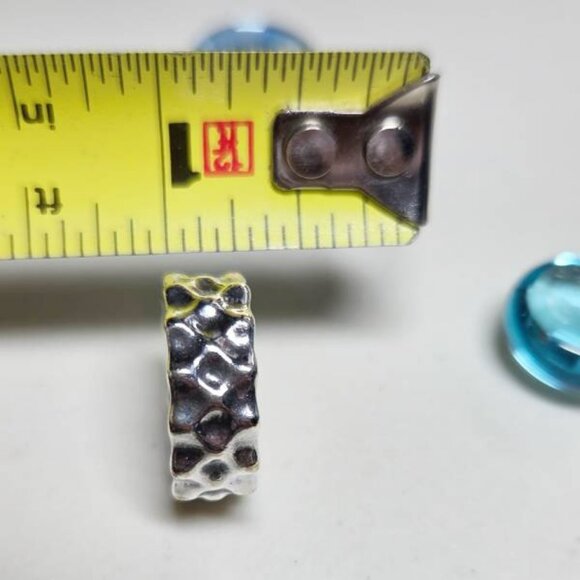 Authentic Pandora Liquid Silver Ring Hard To Find Retired Sterling Silver - Picture 5 of 8